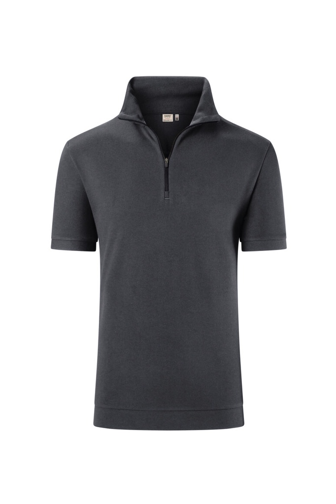 534 HAKRO Zip-Shirt Piqué MIKRALINAR® ECO