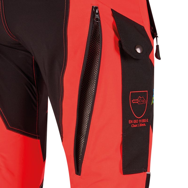 971PSS Schnittschutzhose X-treme Breeze Warnschutz nach EN 20471