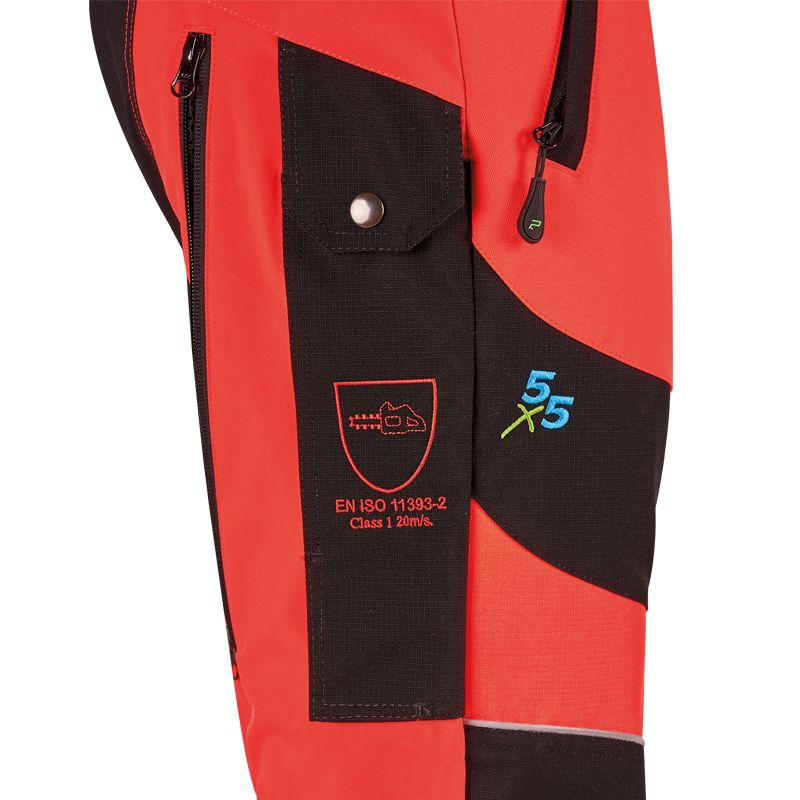 971PSS Schnittschutzhose X-treme Breeze Warnschutz nach EN 20471
