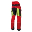 870PSS Schnittschutzhose X-treme Breeze, Klasse 1, rot-gelb