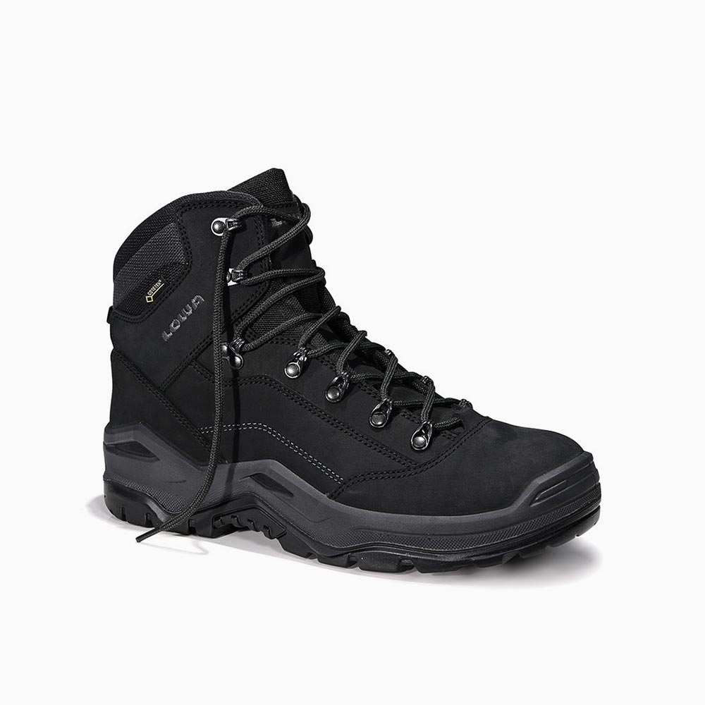 5654 Lowa RENEGADE Work GTX black Mid S3 CI Sicherheitsschnürstiefel