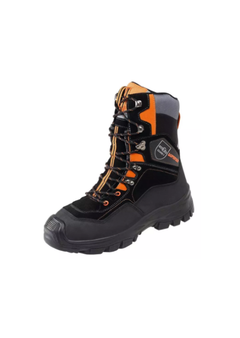 3-630 Lupriflex Sportive Hunter Wasserdichter Sicherheitsstiefel mit Schutz gegen Kettensägenschnitte S3