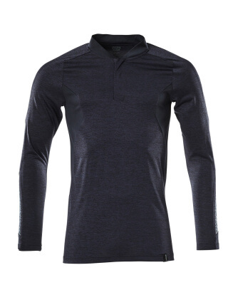 Polo-Shirt mit COOLMAX®PRO, Langarm Polo-shirt