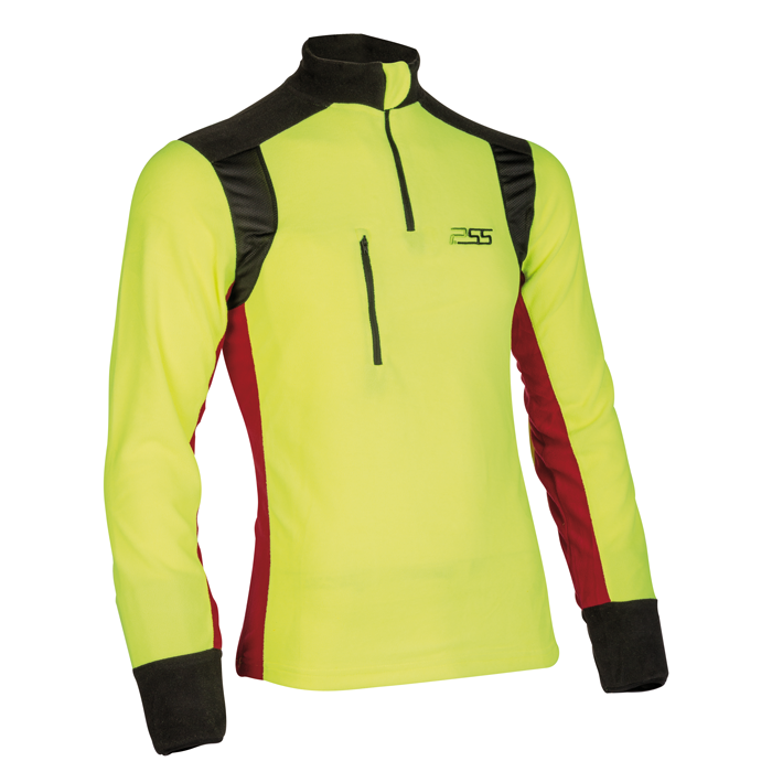 805PSS Fleeceshirt X-Treme Polar rot-gelb