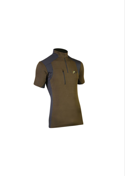 506PSS Funktionsshirt Kurzarm X-treme Skin, grün-schwarz