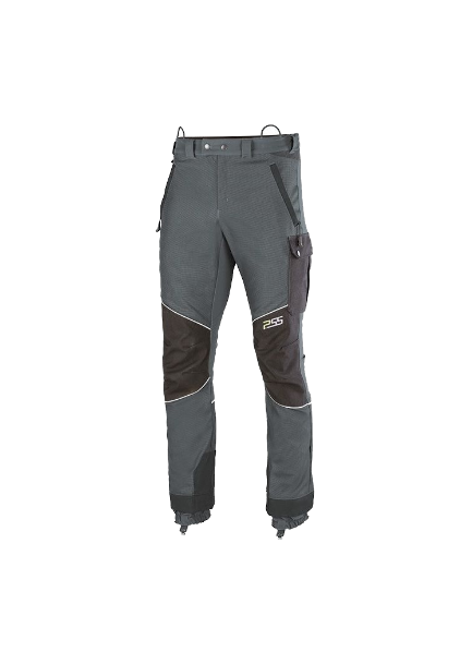 730PSS Outdoorhose X-treme Work grau o. Membran grün