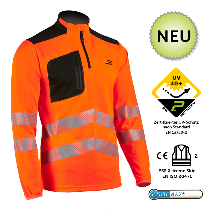 922PSS X-treme Skin EN 20471 orange
