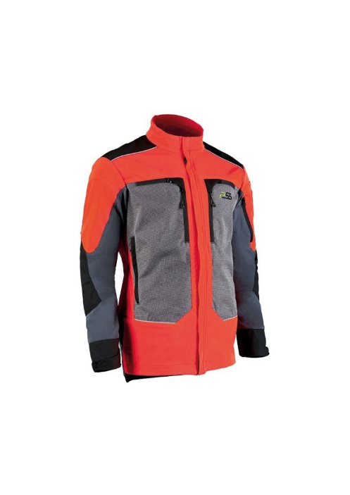 983PSS X-treme Vectran Forstjacke neonrot-grau