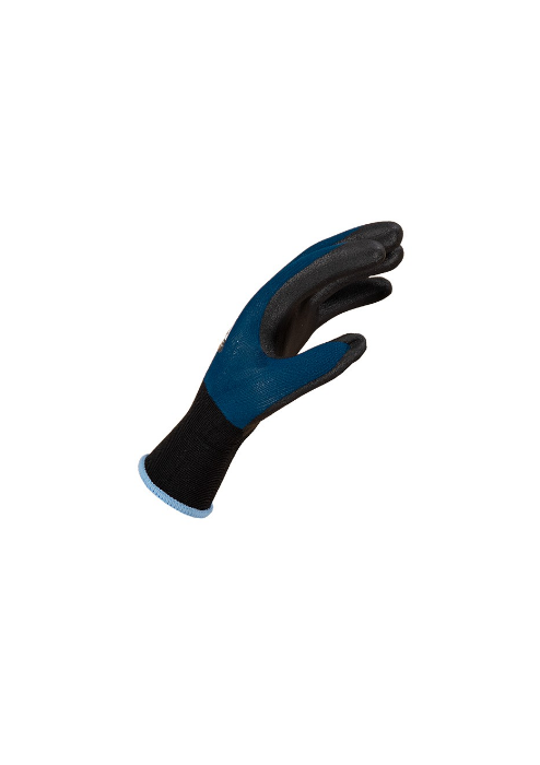 200115 Seiz Handschuh Diptex 115 Petrolblau/schwarz
