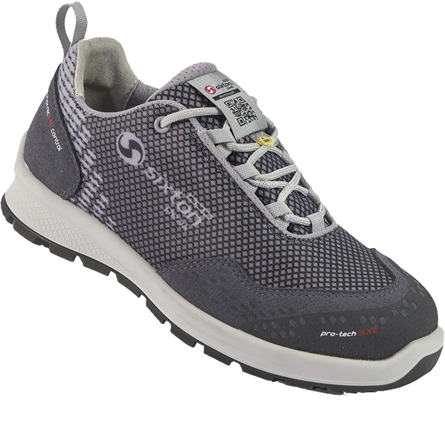 95398-03L Sixton® Damen-Sicherheitshalbschuh Cima S1P grau, schwarz