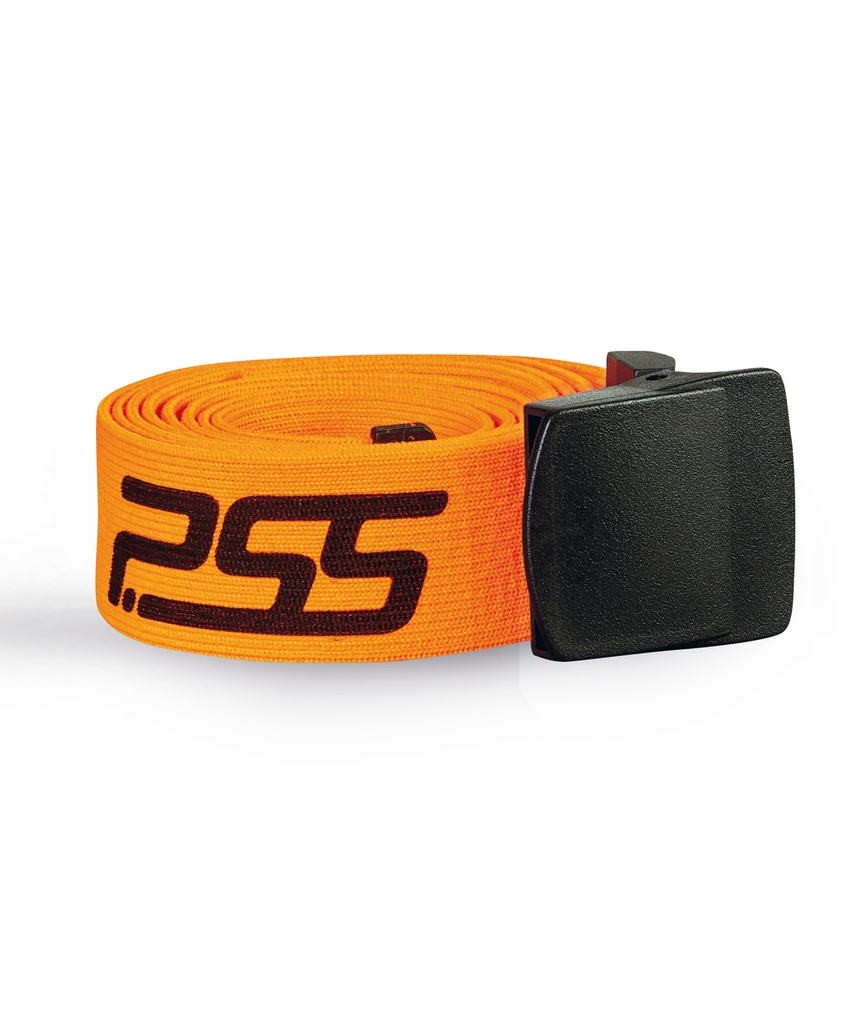 109PSS Gürtel mit Klemmschnalle, neonorange-schwarz