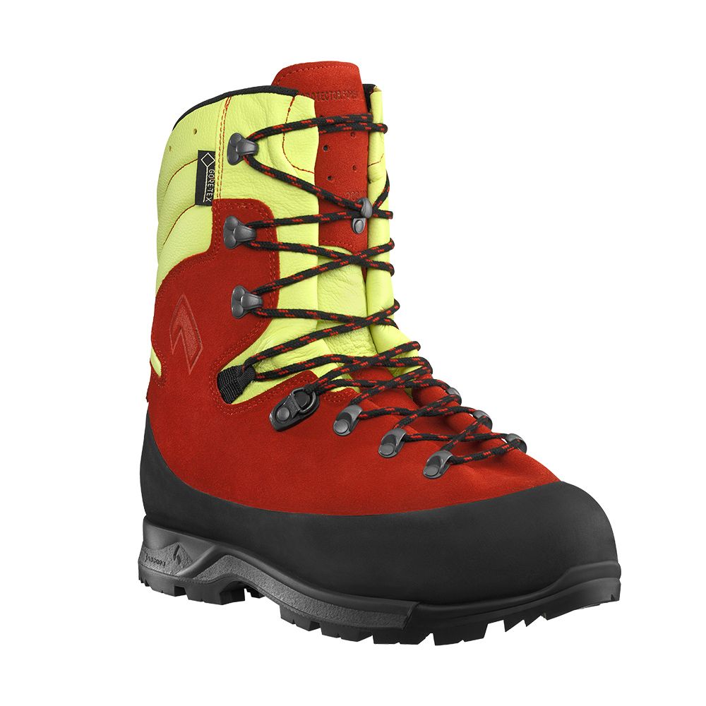 603115 HAIX Protector Forest 2.1 GTX rot/gelb SB E HRO HI CI WR SRC
