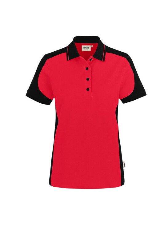 339 HAKRO Damen Poloshirt Contrast Mikralinar Eco