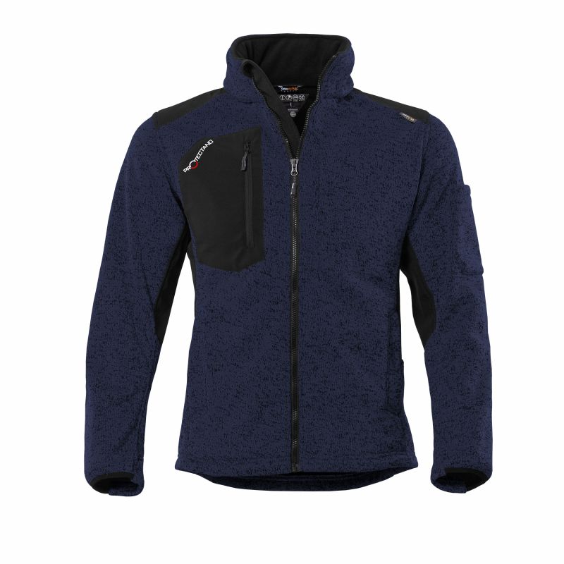 VGCA40 Qualitex Strickfleecejacke mit Softshell & Cordura *Neue Art.Nr.: NM-65013*