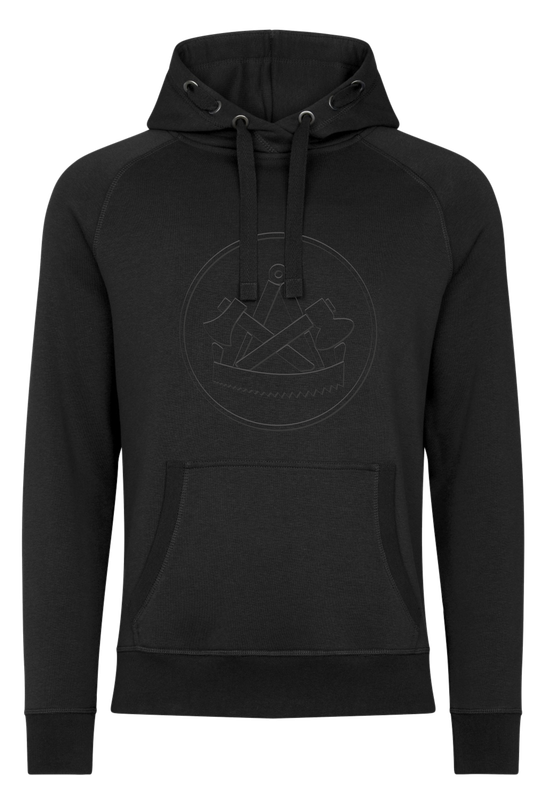 JZHY903 Junger Premium Hoody mit 3D-Zimmererwappen