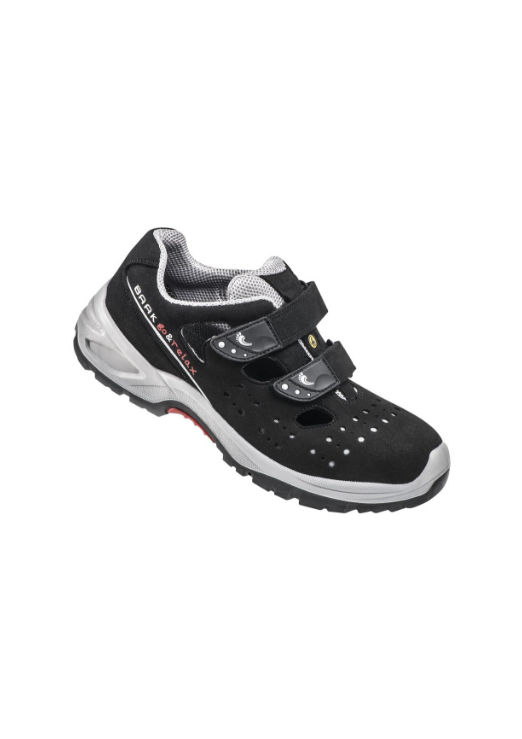 7227 Baak | Hardy Sicherheitssandale S1P SRC ESD XW schwarz