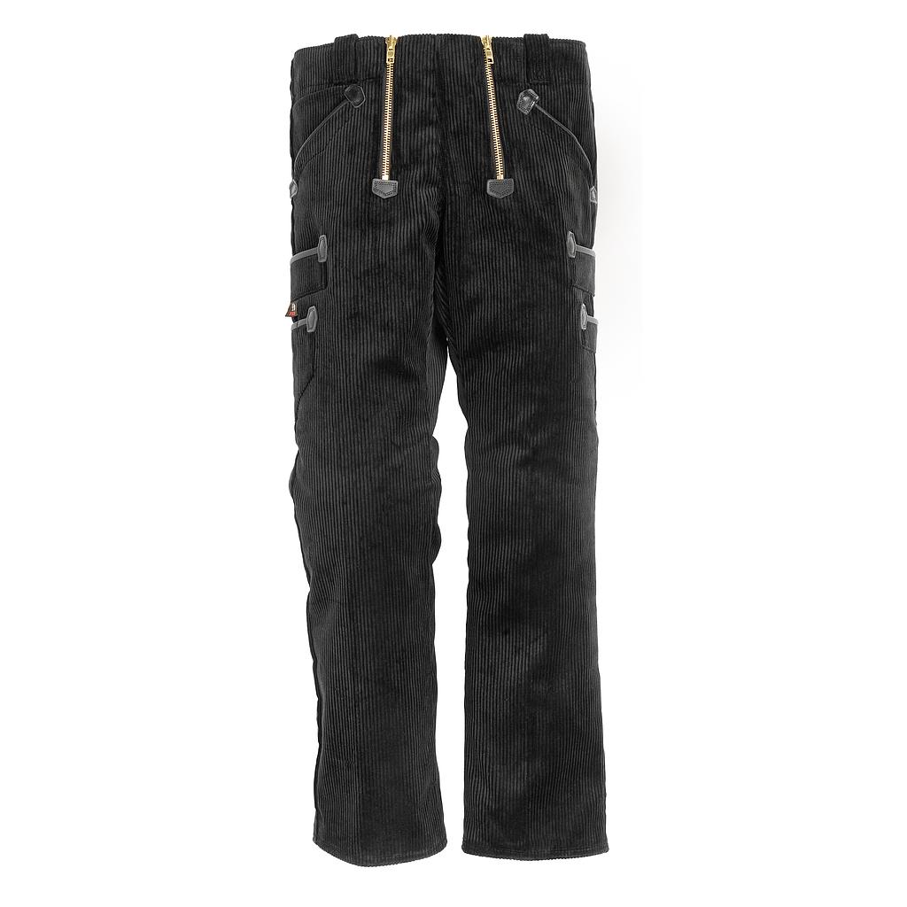 60068 FHB EGON Zunfthose Trenkercord Dreidraht mit Echtleder