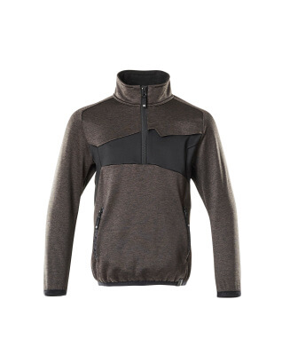 Fleecepullover für Kinder, kurzer Zipper Pullover für Kinder
