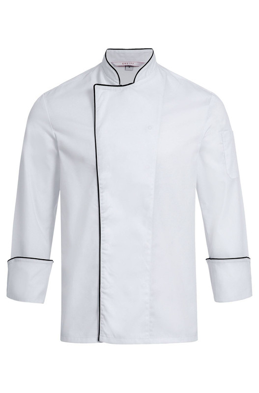 5581.8000 Greiff Kochjacke Paspel Regularfit