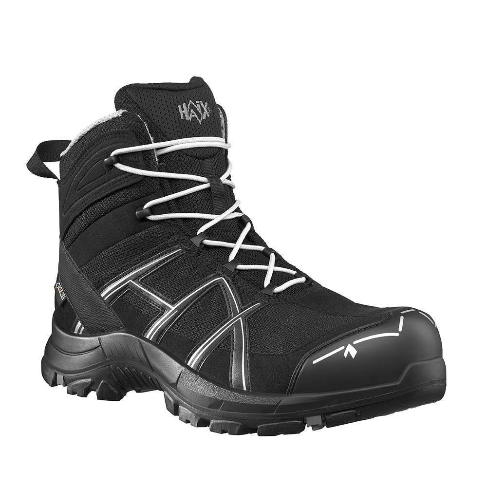610019 Haix BLACK EAGLE Safety 40.1 mid/black-silver S3 ESD