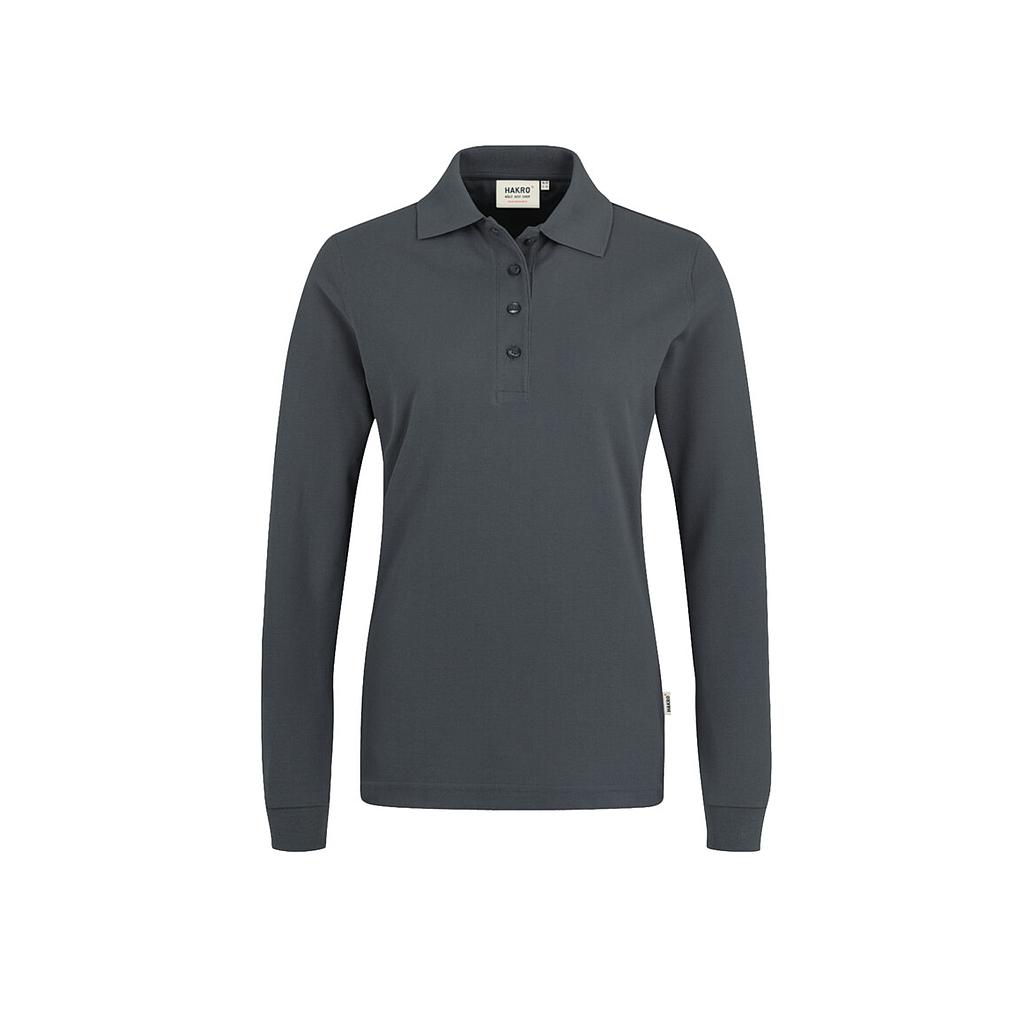 215 HAKRO Damen Longsleeve-Poloshirt Mikralinar®