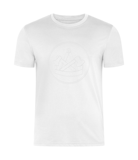 JZTS103 Junger Heavy T-Shirt mit 3D-Zimmererwappen