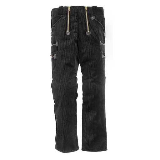 60068 FHB EGON Zunfthose Trenkercord Dreidraht mit Echtleder