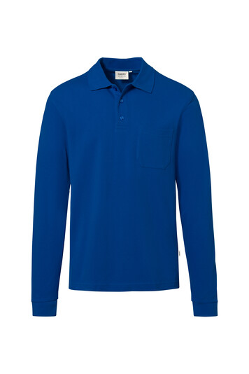 809 HAKRO Longsleeve-Pocket-Poloshirt Top*Auslaufartikel*