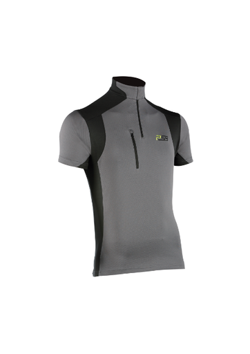706PSS Funktionsshirt Kurzarm X-treme Skin, grau-schwarz