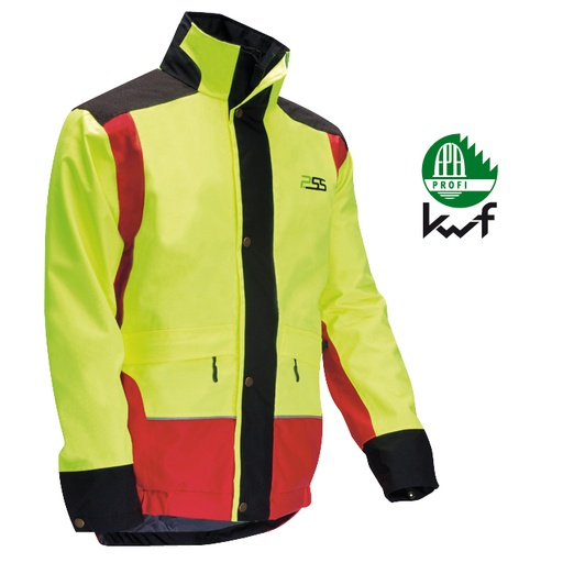 PSS Regenjacke X-treme Rain gelb-rot