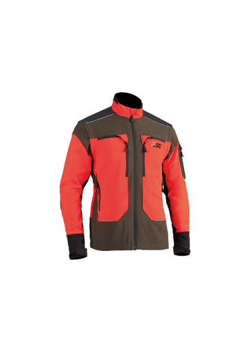 503PSS Stretchjacke X-treme Vario grün-orange