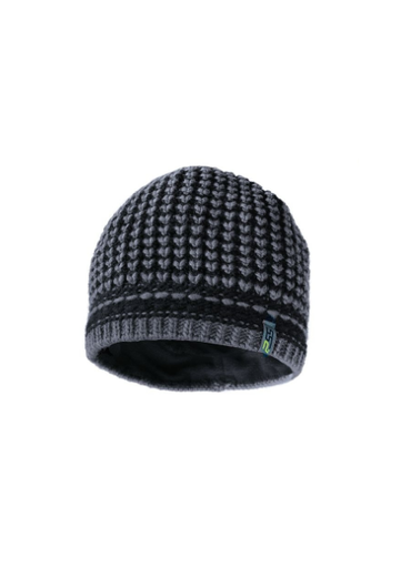 [71000PSS-0] 71000PSS Strickmütze grau-schwarz