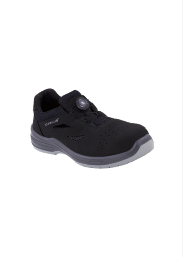 73161 Stabilus Sicherheitsschuh Jorden Black Twist Air ESD S1PL
